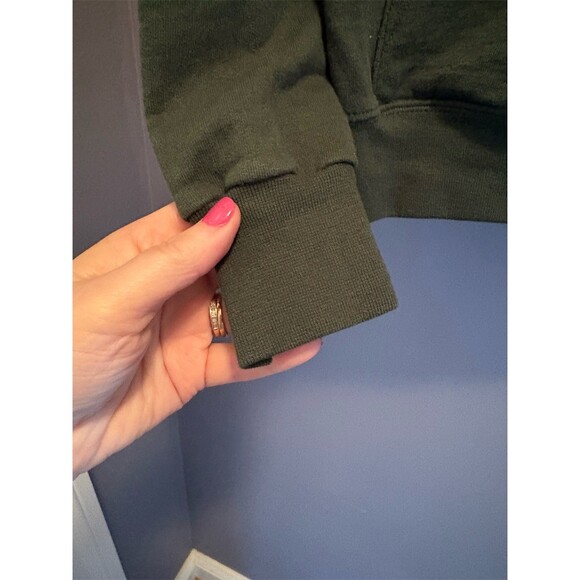 Champion William & Mary Pullover Hoodie Men's S Green White Collegiate - Picture 4 of 9